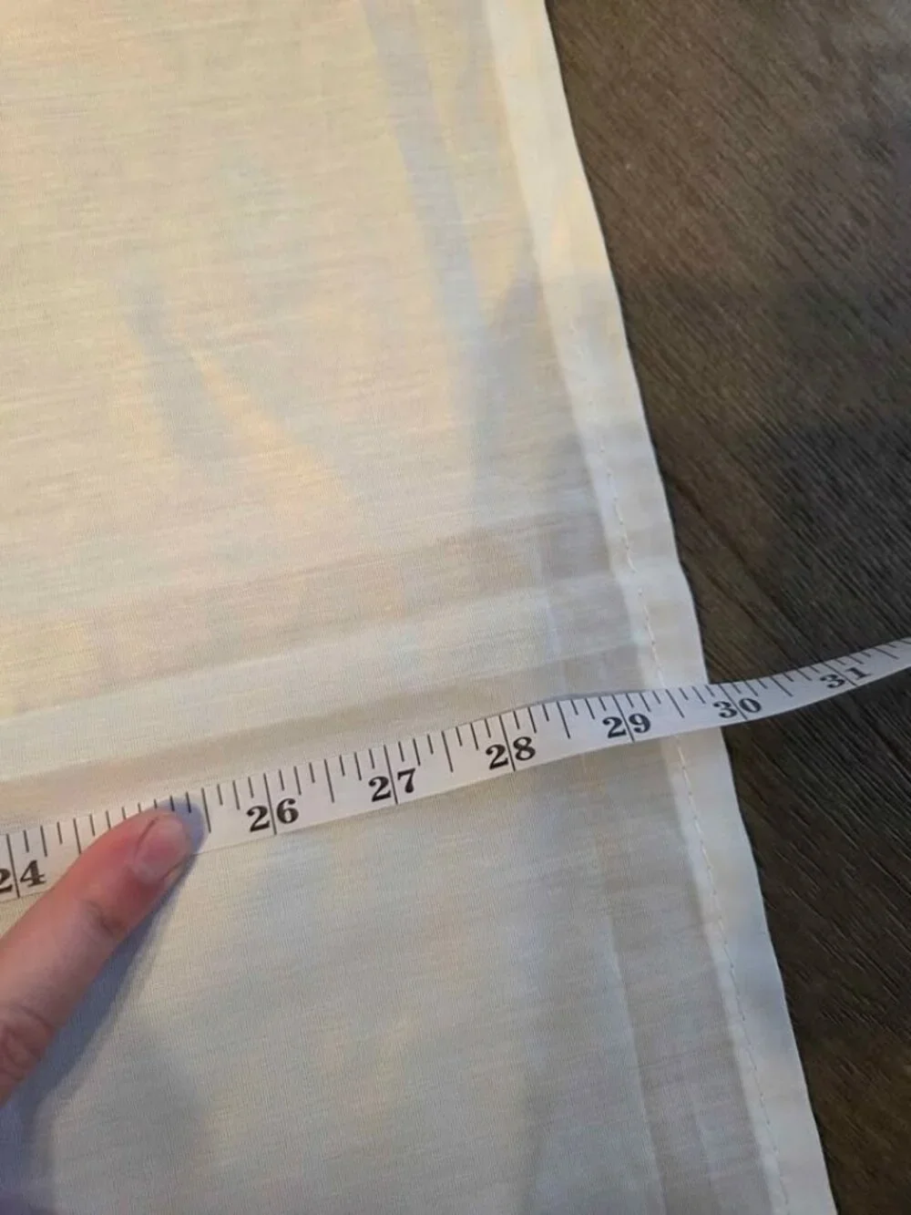 N/A white fabric